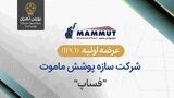 عرضه اولیه سهام شرکت سازه پوشش ماموت در بورس تهران