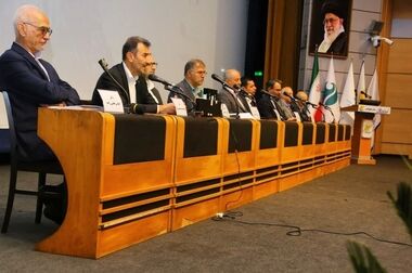 بازدید اتابک و سمیعی‌نژاد از نوزدهمین نمایشگاه ایران کانمین ۲۰۲۵
