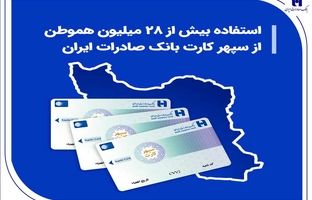 استفاده بیش از 28 میلیون هموطن از سپهر کارت بانک صادرات ایران